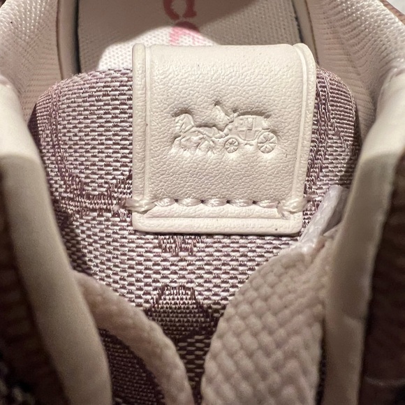 COACH Multi Signature Lace-Up Sneakers. Women’s Size 9B (regular width). NEW - Picture 5 of 16